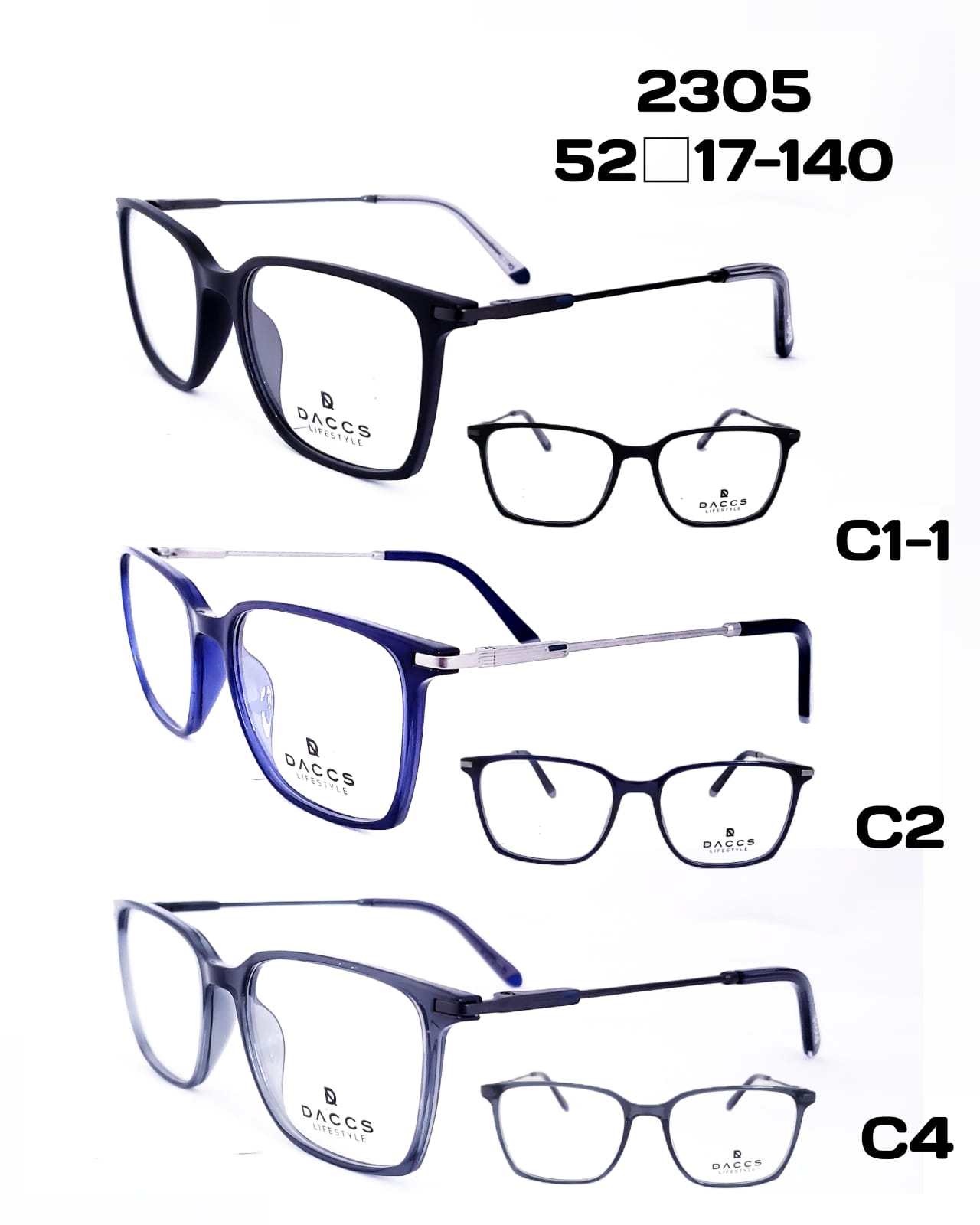 Óculos de Grau 2305 — Daccs Eyewear